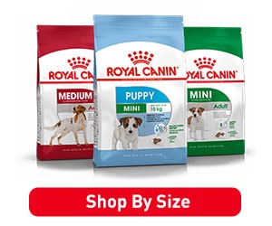 RoyalCanin Dog Size