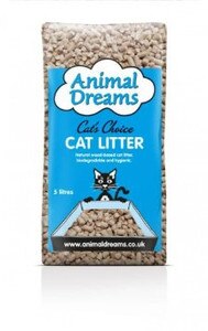 Animal Dreams Wood Cat Litter - 5 Litre