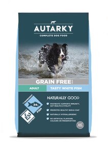 Autarky Grain Free Adult White Fish Dry Dog Food 12kg