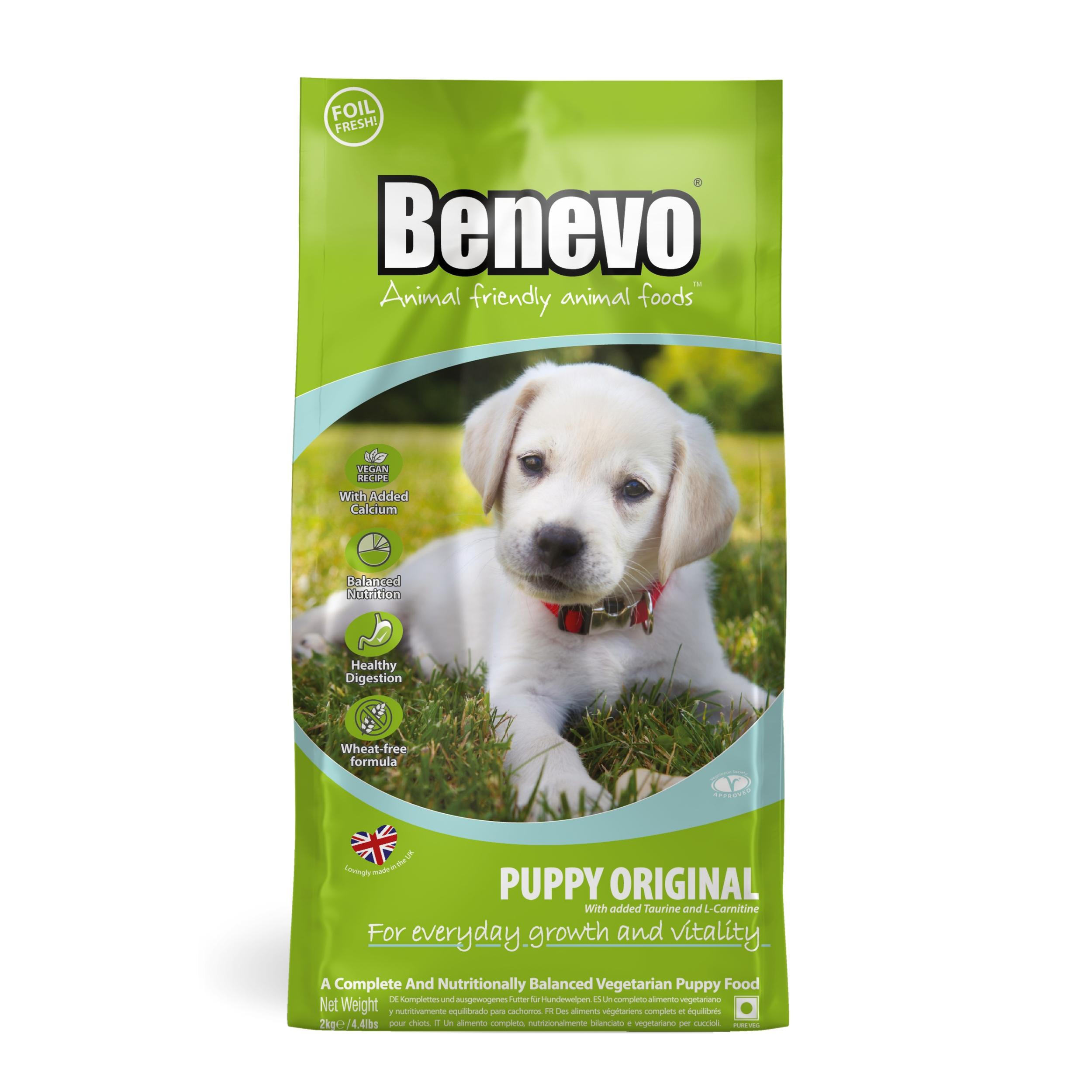 benevo puppy food