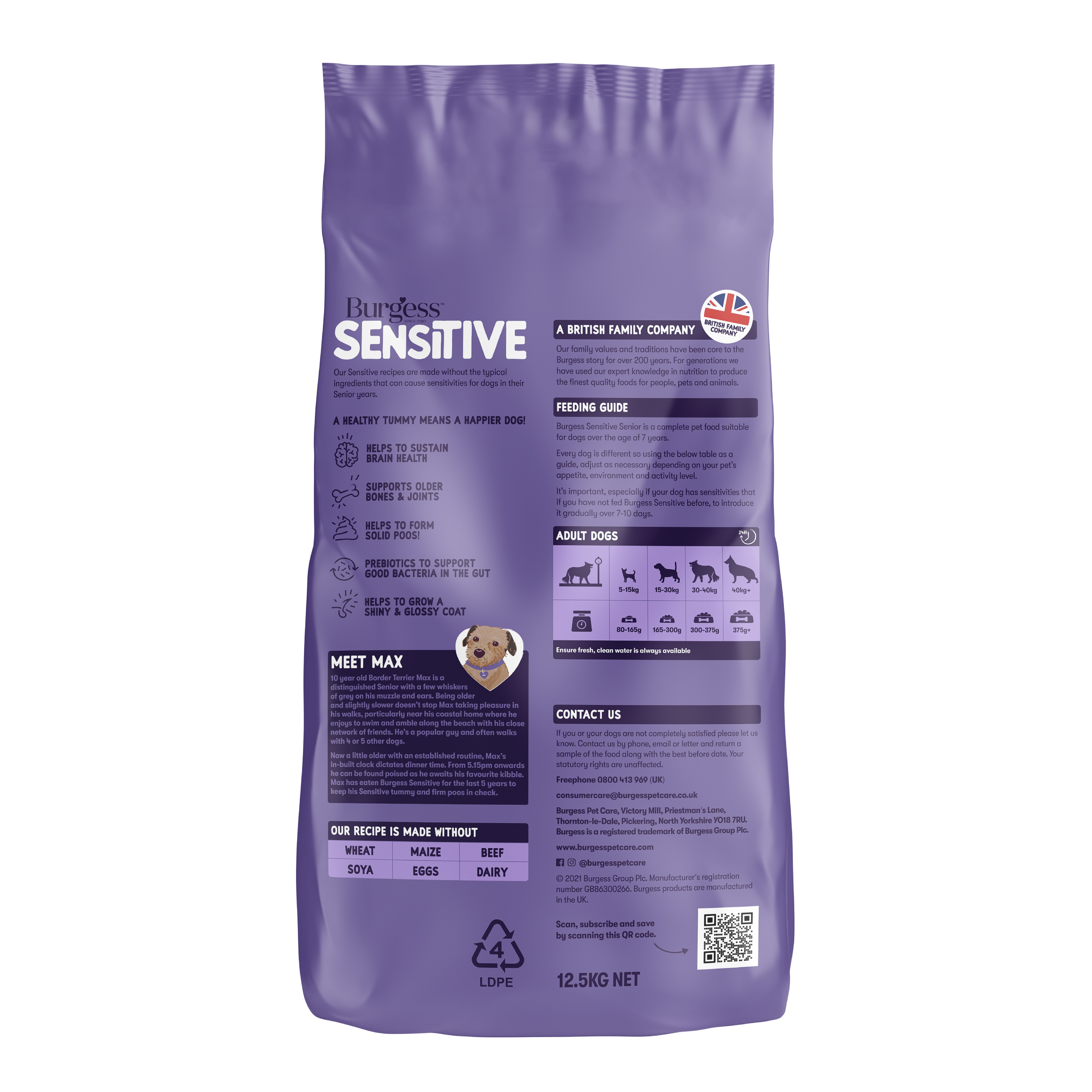 Sensitive Hypoallergenic Burgess Dog Food Asda Burgess Sensitive