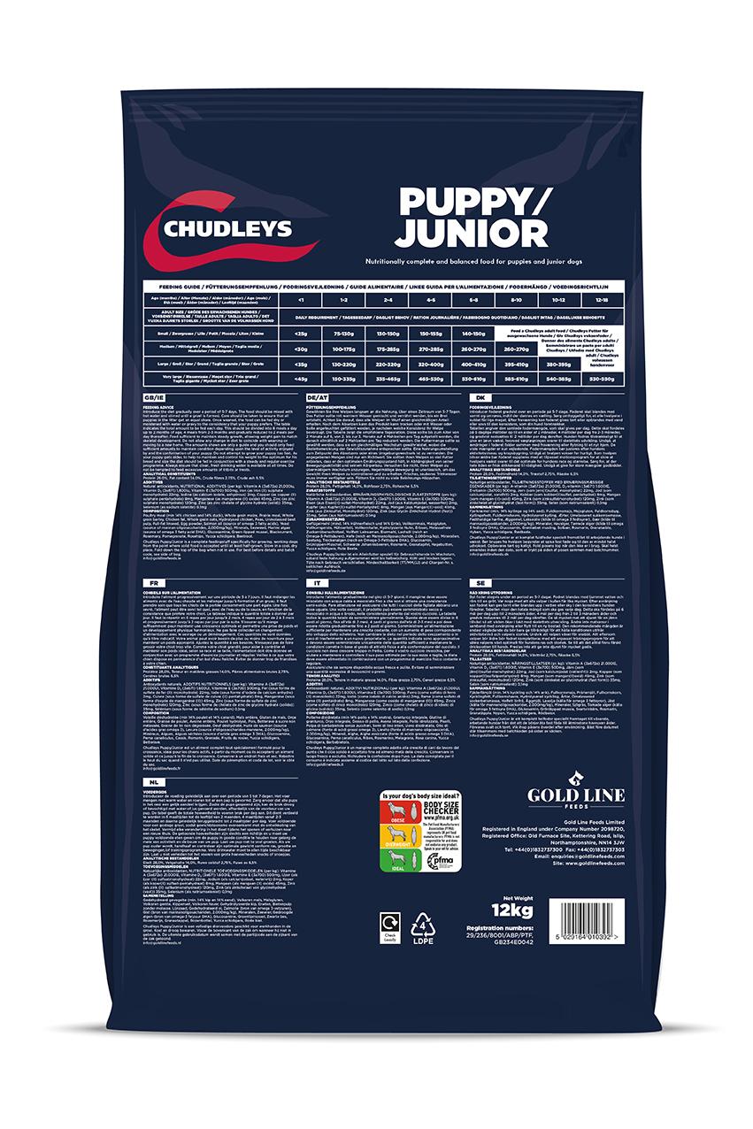 chudleys puppy junior