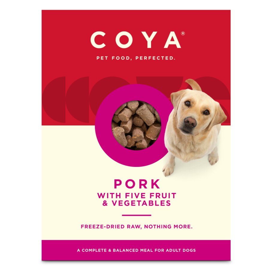 Coya Pork Adult Freeze Dried Dog Food 750g free delivery at