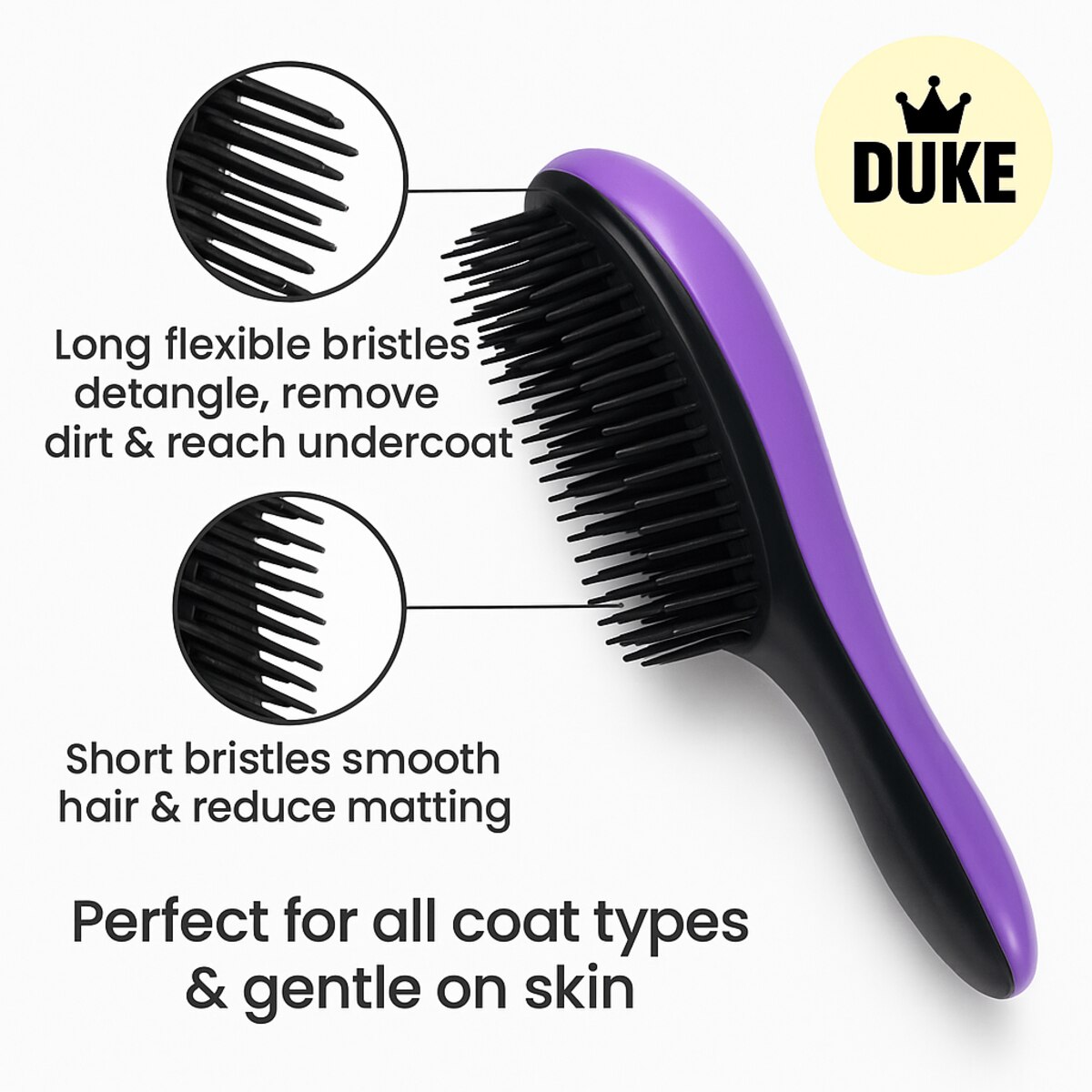 DUKE Miracle Detangling Pet Hair Brush_3