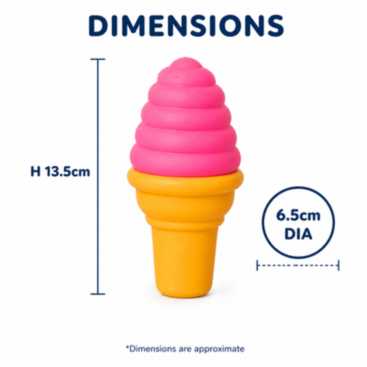 DUKE Freezable Ice Cream Cooling Dog Toy_3