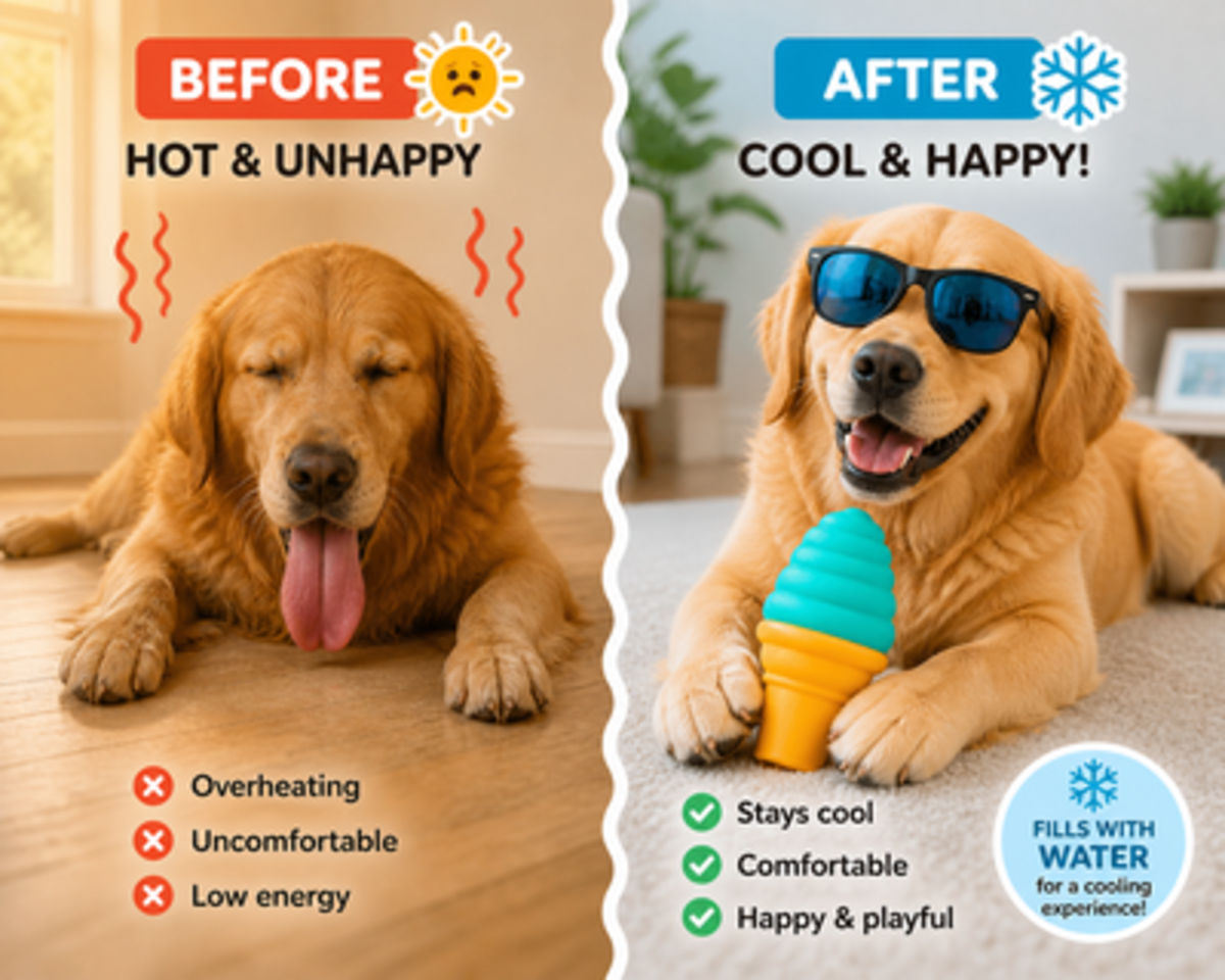DUKE Freezable Ice Cream Cooling Dog Toy_5