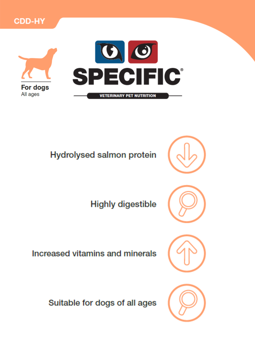 Specific CDDHY Salmon Dry Food 7kg Next Day Delivery by 7pm