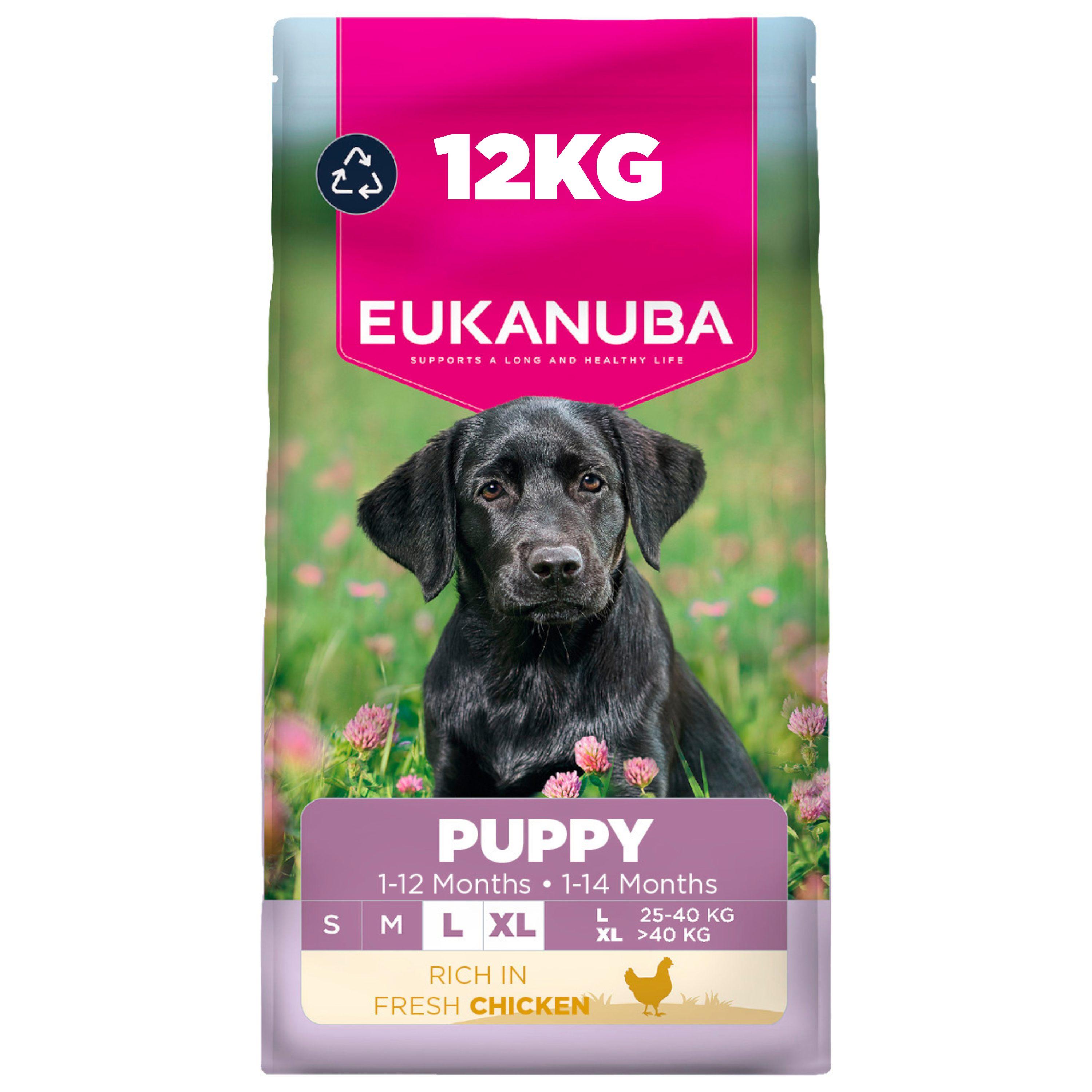 Eukanuba Puppy Large Breed Dry Dog Food Chicken Free