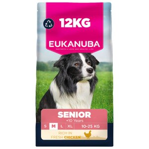 Eukanuba Senior Medium Breed Chicken Dog Food 12kg
