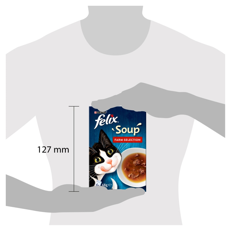 felix cat soup