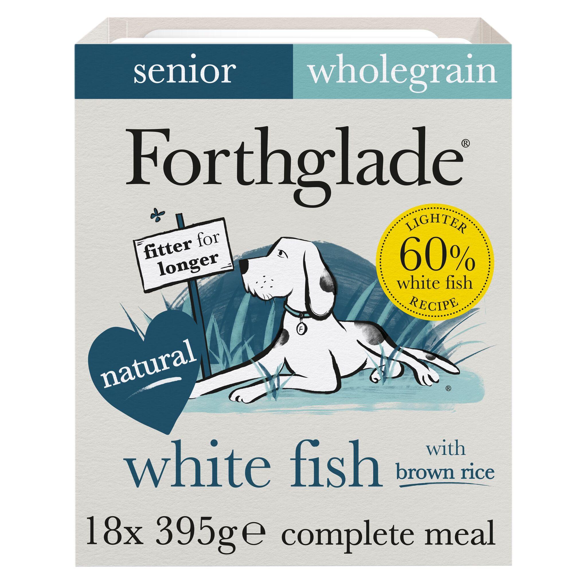 Forthglade Complete Senior Dog Whole Grain White Fish with Brown