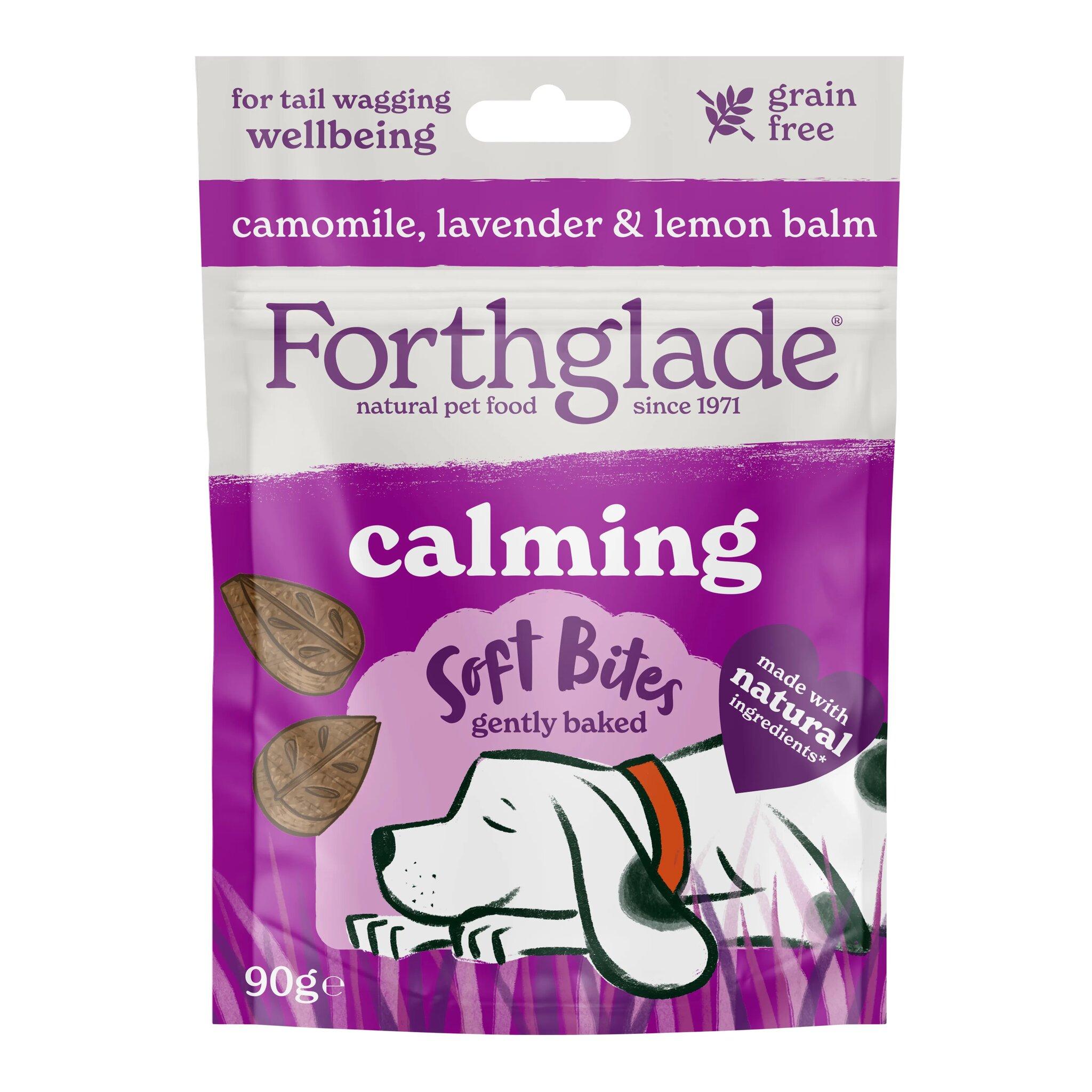 Forthglade Grain-Free Functional Calming Soft Bite Dog Treats 90g