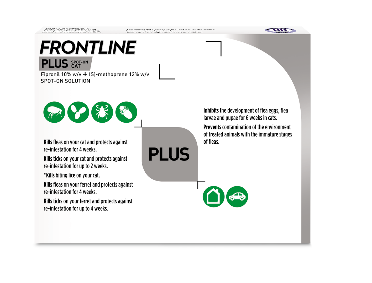 frontline plus 6 pack cat