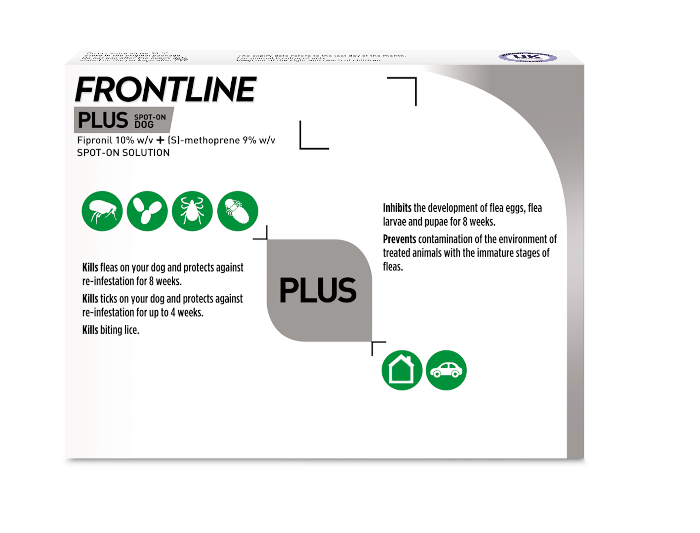 frontline plus medium dog 6 pack