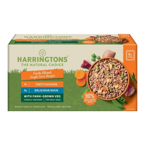 Harringtons Mixed Wet Dog Food Trays 6 X 150g Free Delivery Available At Petshop Co Uk