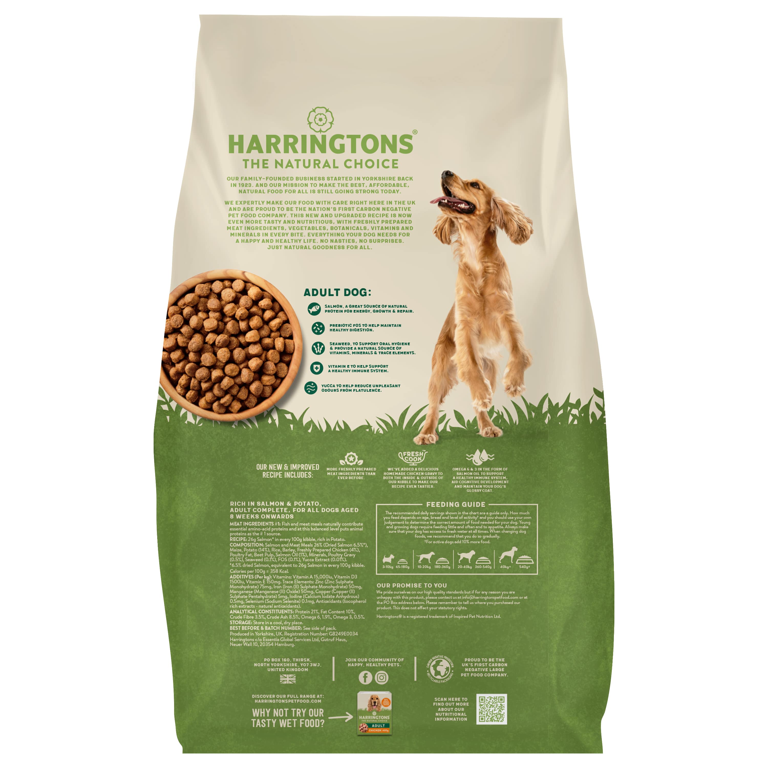 harringtons puppy food 12kg