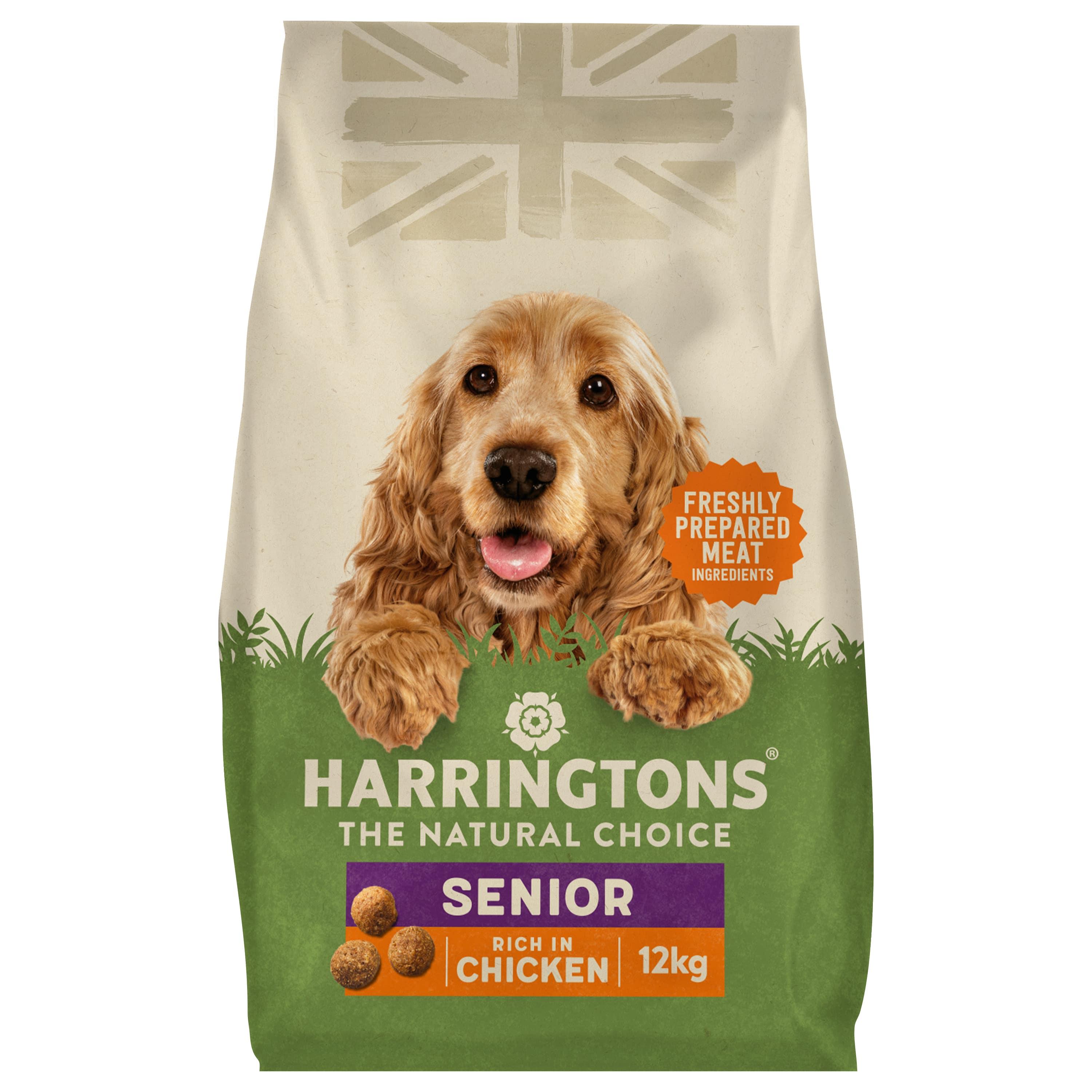 Harringtons Senior Chicken Dry Dog Food 12kg