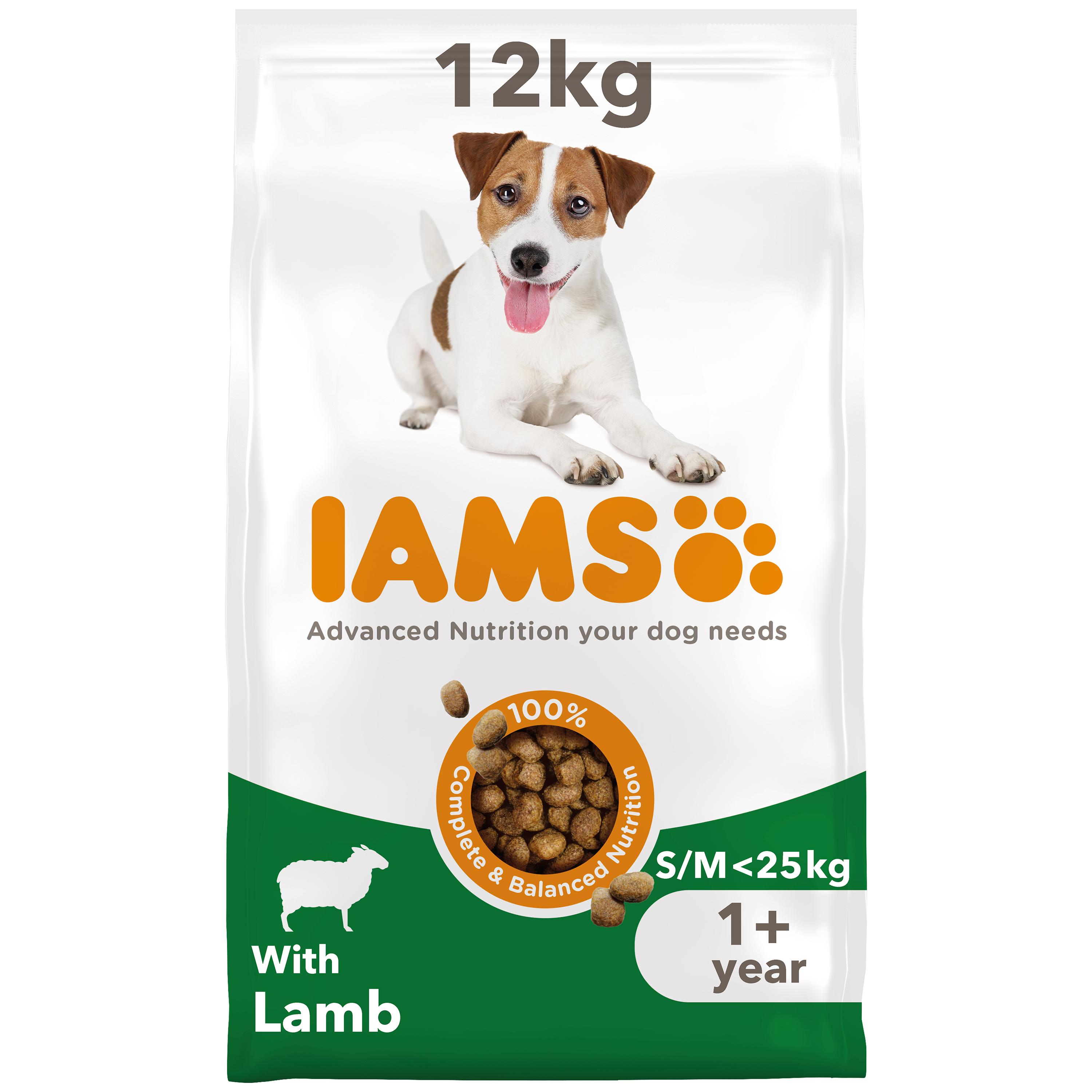 Iams Adult Small Medium Lamb Dog Food Free Delivery