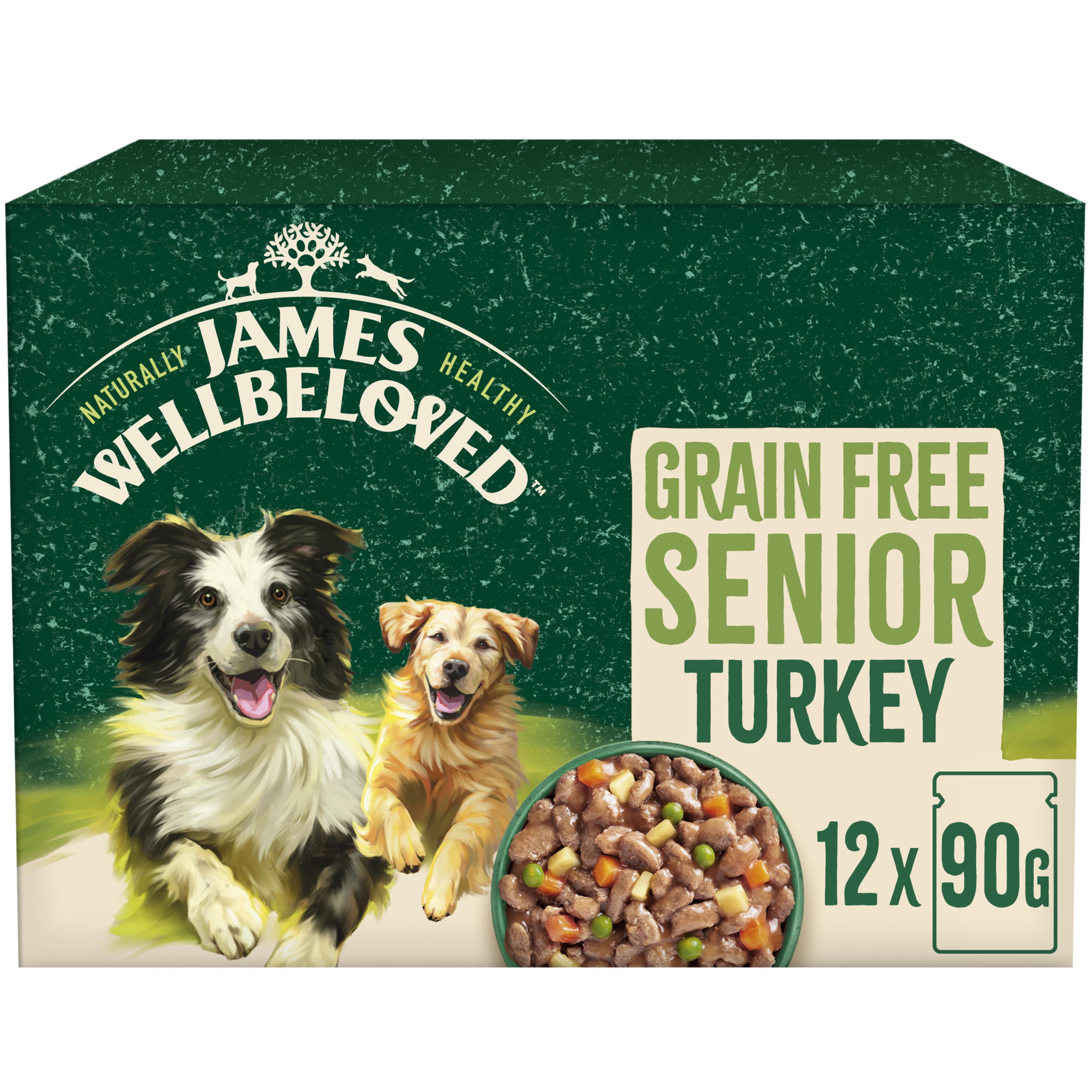 james wellbeloved grain free senior dog food 10kg
