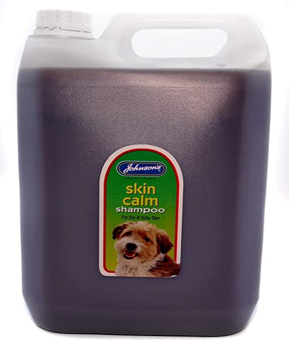johnsons skin calm dog shampoo