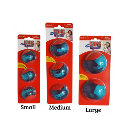 kong squeezz action ball
