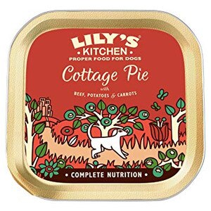 Lily S Kitchen Cottage Pie Wet Dog Food Trays 10 X 150g