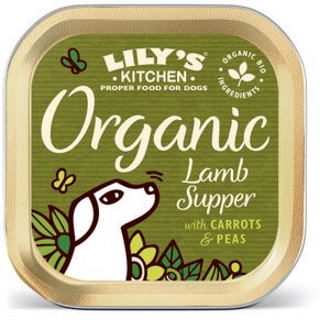 Lily S Kitchen Organic Lamb Supper Wet Dog Food Trays 11 X 150g