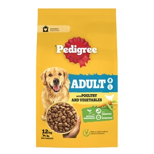 Pedigree Dog Complete Dry with Poultry and Vegetables Free