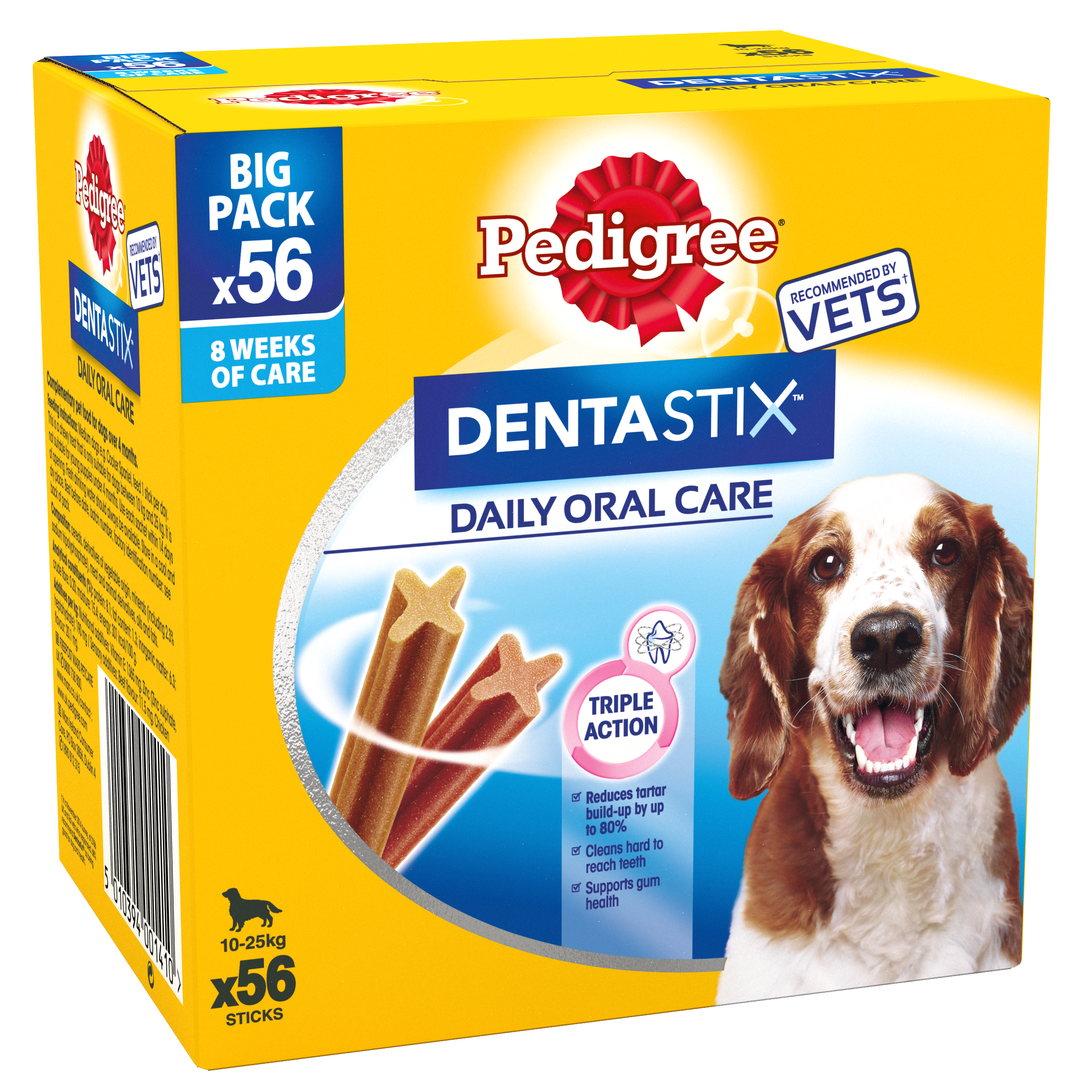 pedigree dentastix medium 56 sticks