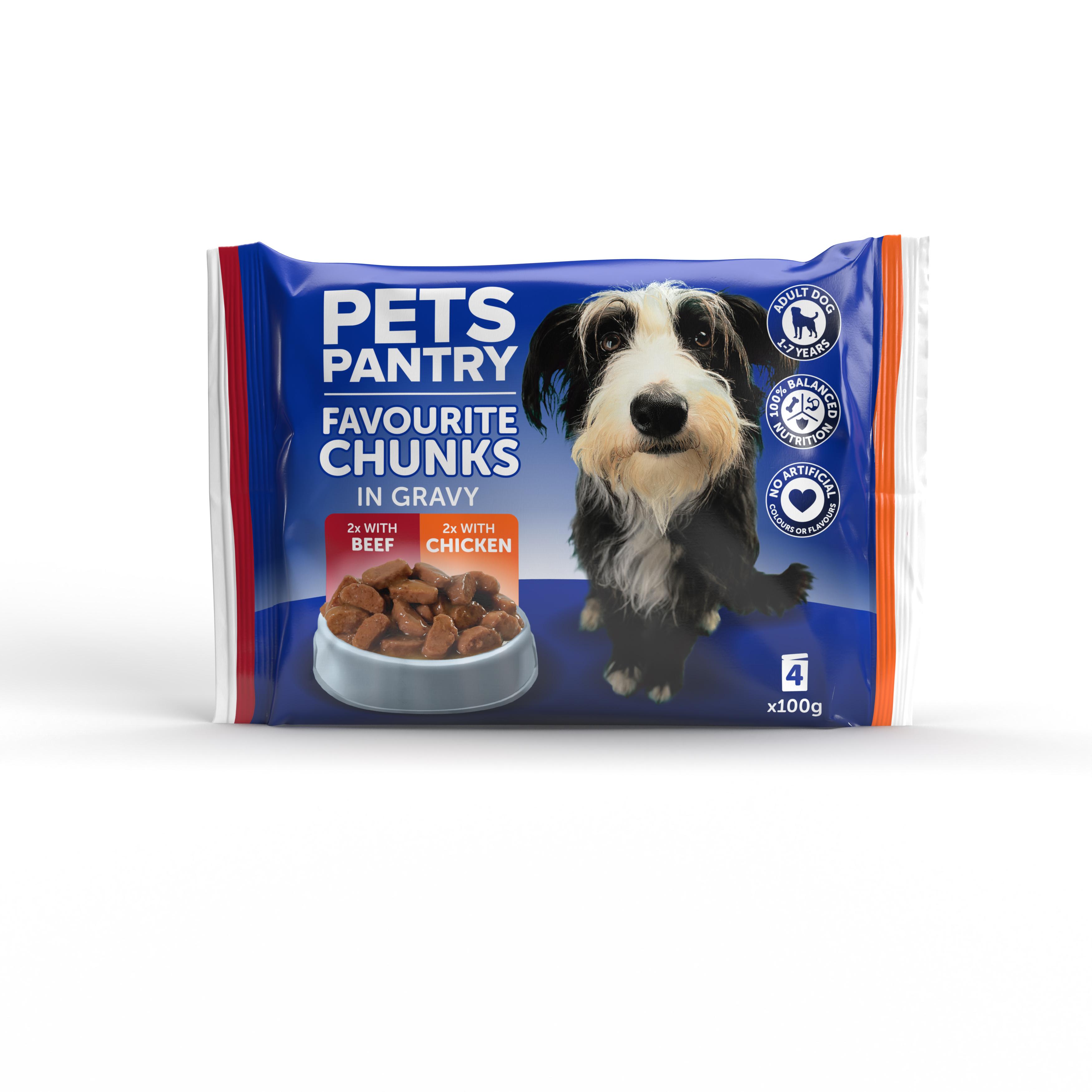 HiLife Pets Pantry Favourite Chunks in Gravy Adult Wet Dog Food