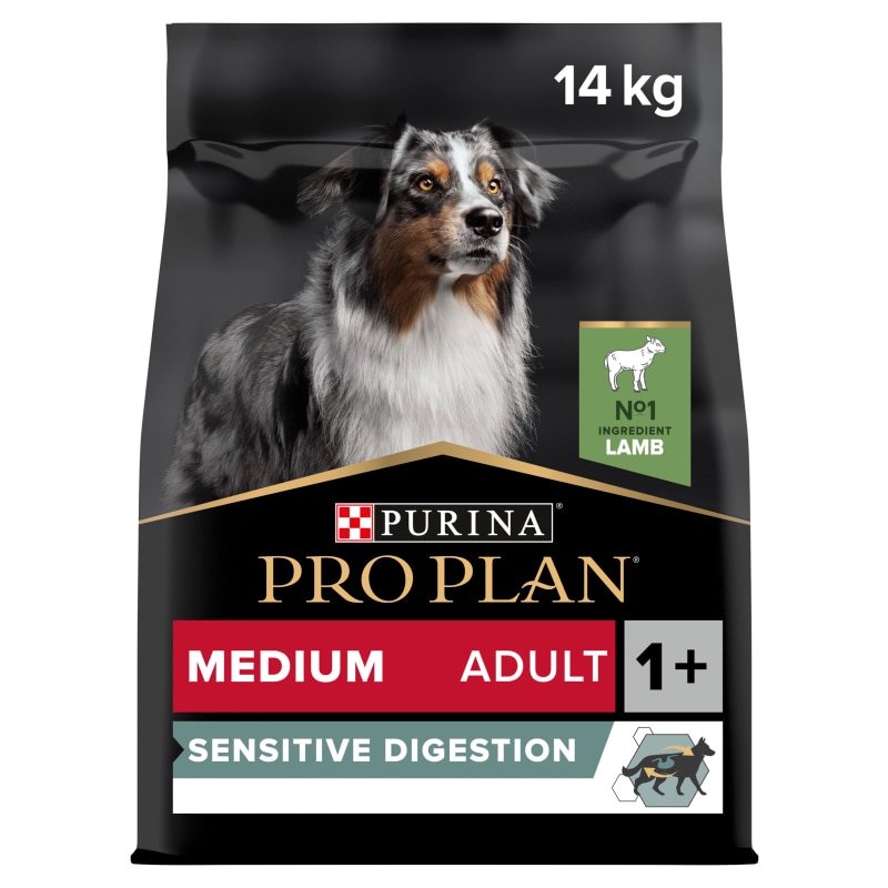PRO PLAN Medium Adult Dry Dog Food Sensitive Digestion Rich in
