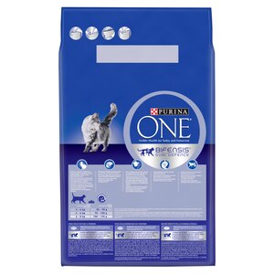 Purina ONE Adult Coat & Hairball Dry Cat Food - 3kg