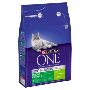 Purina ONE Adult Indoor Dry Cat Food 3kg