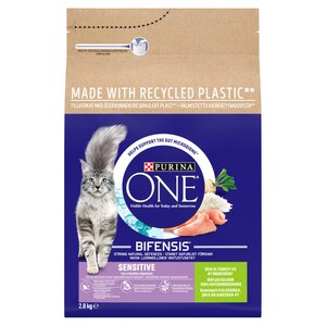 Purina ONE Sensitive Turkey and Rice Dry Cat Food