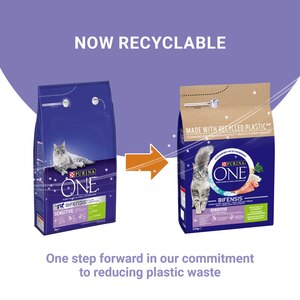 Purina ONE Sensitive Turkey and Rice Dry Cat Food