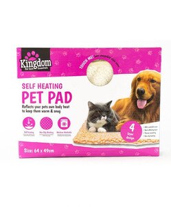 DUKE Self Heating Pet Bedding Pad 64cm x 49cm