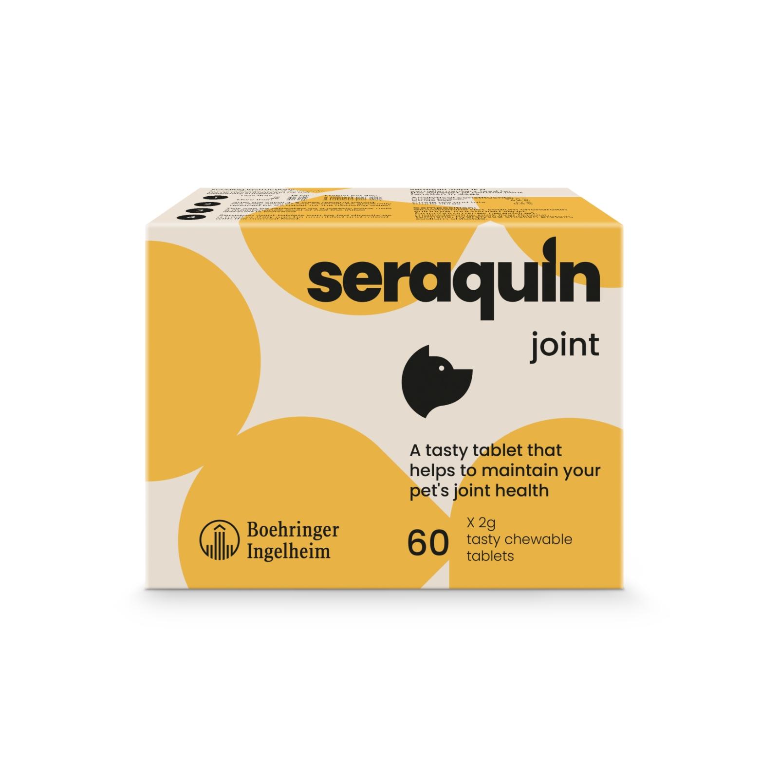 Seraquin Joint Supplement Chewable Tablets for Dogs 60 x 2g