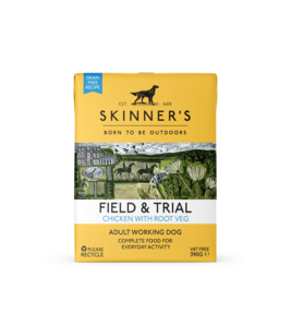 Skinners Field Trial Chicken Root Veg Adult Wet Dog Food 18