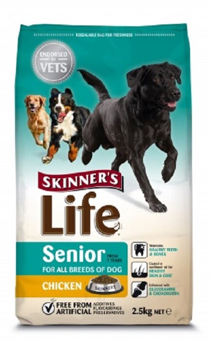 skinners life puppy food