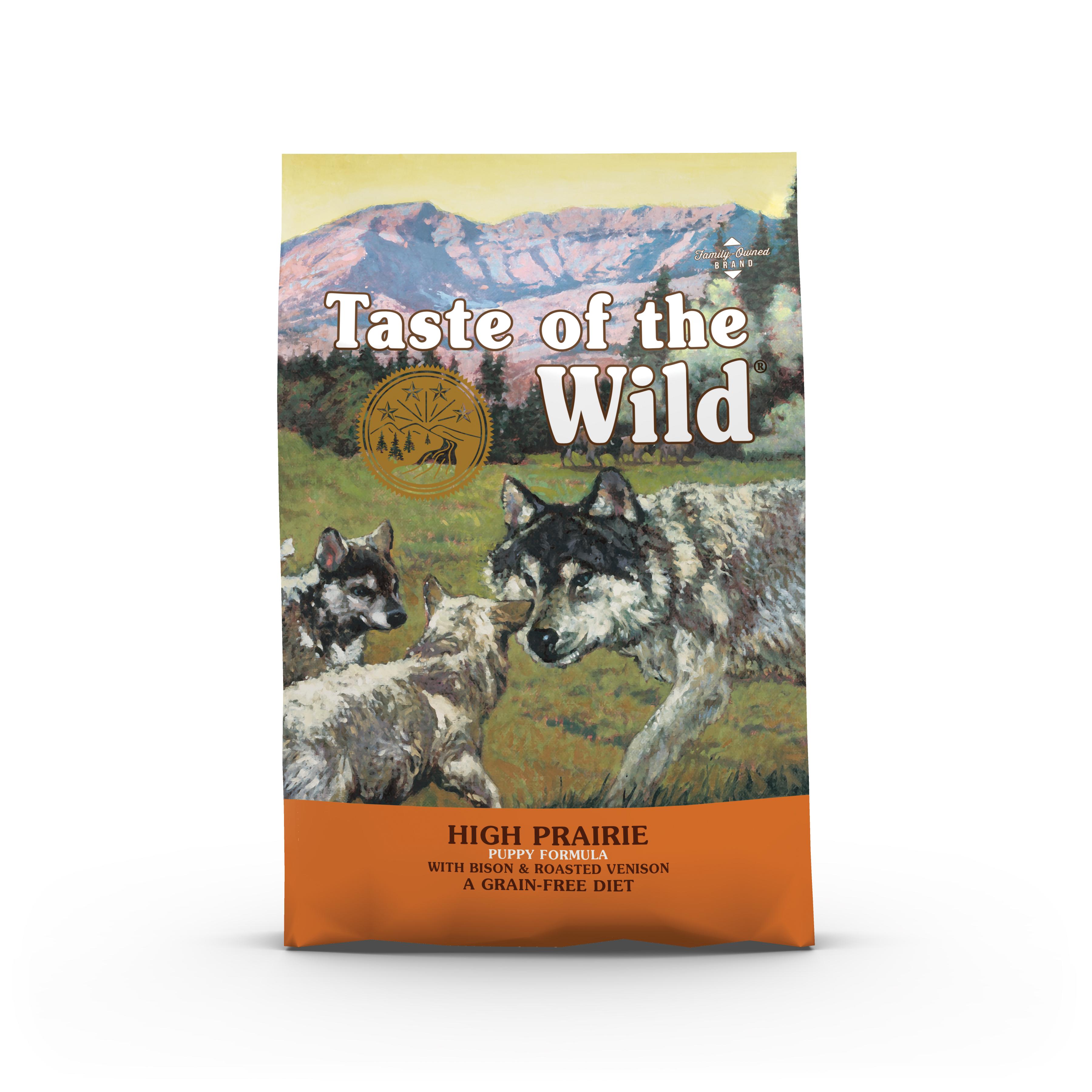 Taste of the Wild High Prairie Puppy Dog Food Free