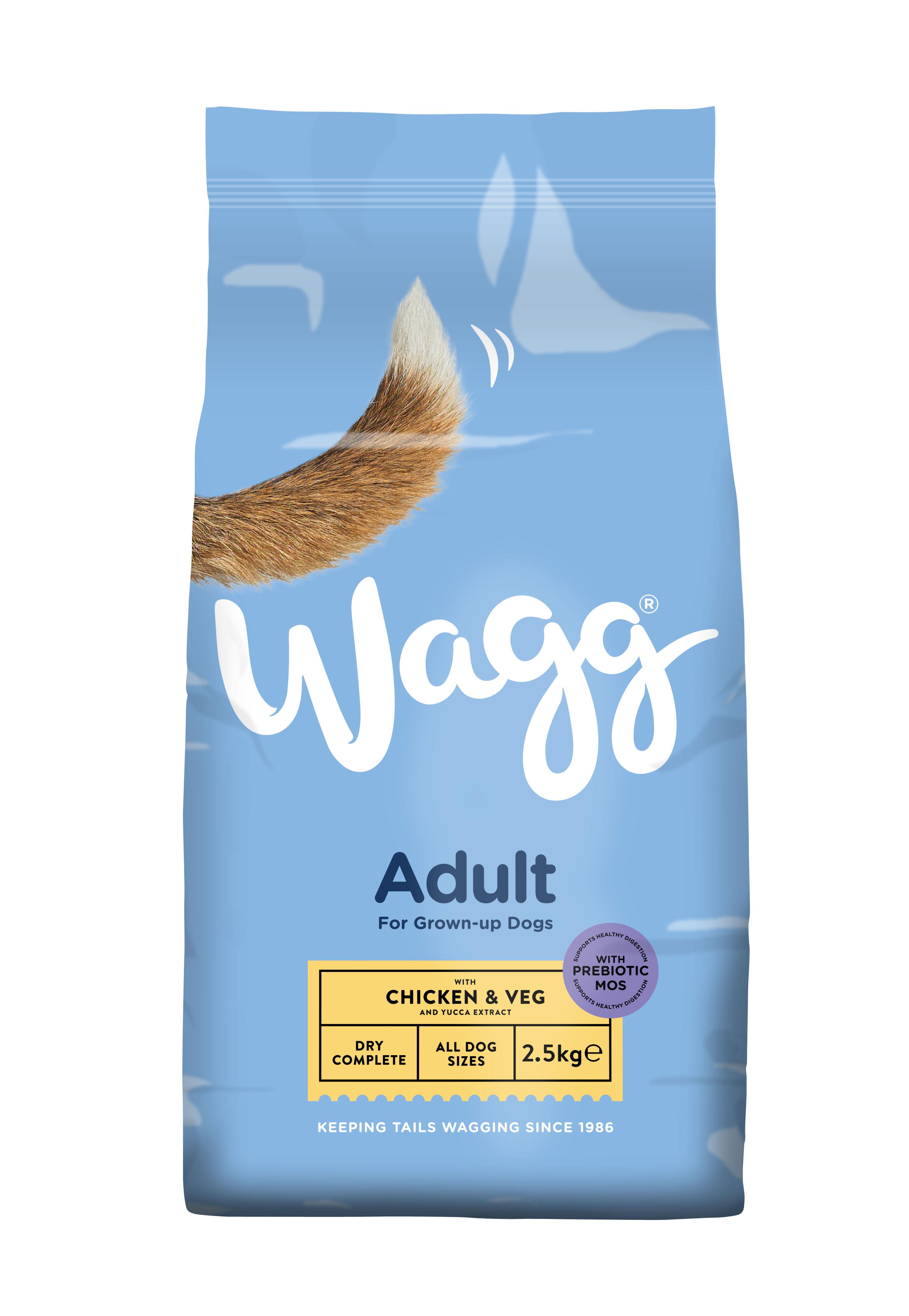 Wagg Complete Chicken & Veg Dry Dog Food - 2.5kg