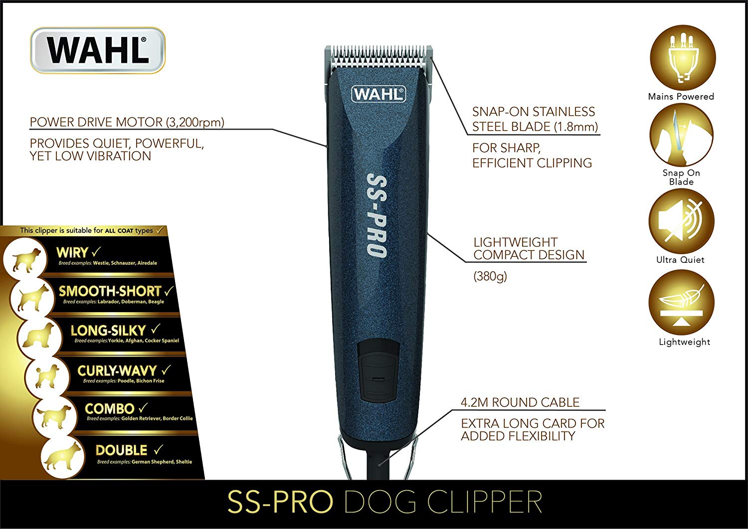 wahl ss pro dog clippers