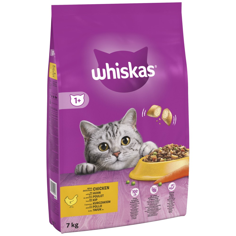 whiskas dry cat food 10kg