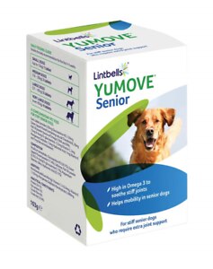 YuMOVE Senior Dog Joint Supplement 120 Free Delivery at