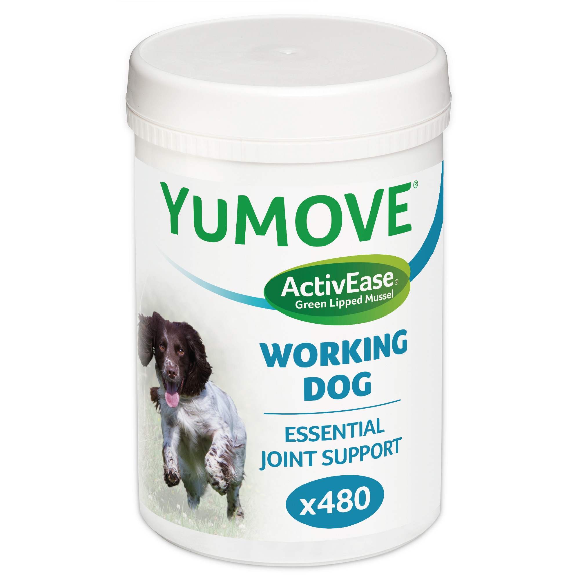 YuMOVE Working Dog Joint Supplement Tablets for Dogs - 480 Tablets